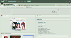 Desktop Screenshot of narutofan72081.deviantart.com