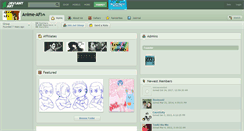 Desktop Screenshot of anime-afi.deviantart.com