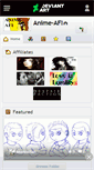 Mobile Screenshot of anime-afi.deviantart.com