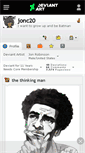 Mobile Screenshot of jonc20.deviantart.com