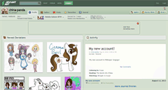 Desktop Screenshot of china-panda.deviantart.com