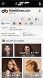 Mobile Screenshot of dieselbarracuda.deviantart.com