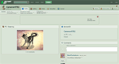 Desktop Screenshot of cameron9782.deviantart.com