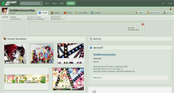 Desktop Screenshot of goddessxsuzumiya.deviantart.com