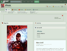 Tablet Screenshot of jprcolor.deviantart.com