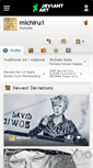 Mobile Screenshot of michiru1.deviantart.com