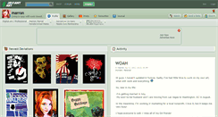 Desktop Screenshot of marron.deviantart.com