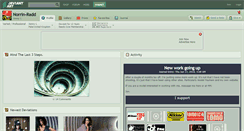 Desktop Screenshot of norrin-radd.deviantart.com