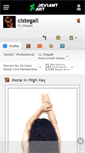 Mobile Screenshot of clstegall.deviantart.com