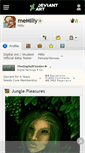 Mobile Screenshot of memilly.deviantart.com