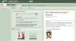 Desktop Screenshot of gate7-clamp.deviantart.com