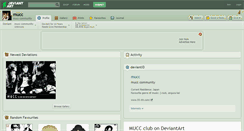 Desktop Screenshot of mucc.deviantart.com