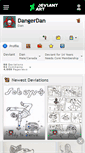 Mobile Screenshot of dangerdan.deviantart.com
