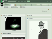 Tablet Screenshot of praktiker.deviantart.com