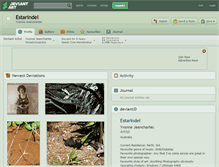 Tablet Screenshot of estarindel.deviantart.com