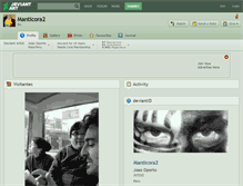 Tablet Screenshot of manticora2.deviantart.com