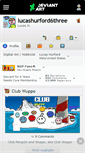 Mobile Screenshot of lucashurford6three.deviantart.com