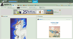 Desktop Screenshot of angelkiss112.deviantart.com