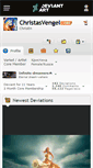 Mobile Screenshot of christasvengel.deviantart.com
