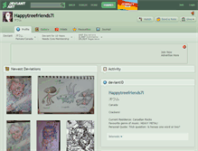 Tablet Screenshot of happytreefriends7i.deviantart.com