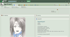 Desktop Screenshot of kagurapoupee7.deviantart.com