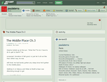 Tablet Screenshot of paulaterra.deviantart.com