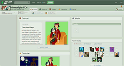 Desktop Screenshot of gwenxtyler-fc.deviantart.com