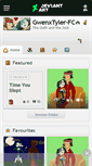 Mobile Screenshot of gwenxtyler-fc.deviantart.com