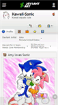 Mobile Screenshot of kawaii-sonic.deviantart.com