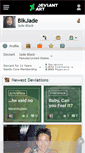 Mobile Screenshot of blkjade.deviantart.com