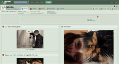 Desktop Screenshot of falketta.deviantart.com