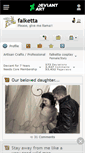 Mobile Screenshot of falketta.deviantart.com