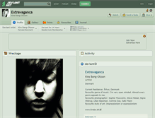 Tablet Screenshot of extravaganca.deviantart.com