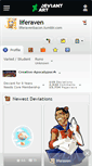 Mobile Screenshot of liferaven.deviantart.com