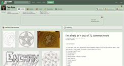 Desktop Screenshot of fae-rose.deviantart.com