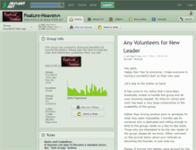 Tablet Screenshot of feature-heaven.deviantart.com