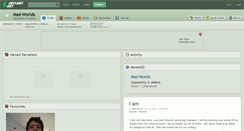 Desktop Screenshot of mad-worlds.deviantart.com