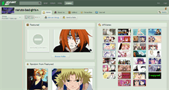 Desktop Screenshot of naruto-bad-girls.deviantart.com