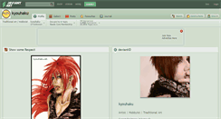 Desktop Screenshot of kyouhaku.deviantart.com