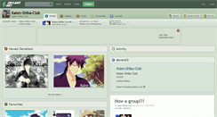 Desktop Screenshot of kaien-shiba-club.deviantart.com