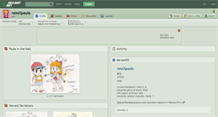 Desktop Screenshot of nessxpaula.deviantart.com