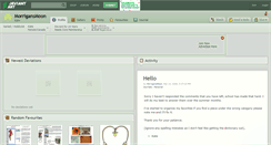 Desktop Screenshot of morrigansmoon.deviantart.com