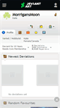 Mobile Screenshot of morrigansmoon.deviantart.com