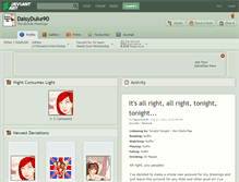 Tablet Screenshot of daisyduke90.deviantart.com