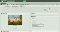 Desktop Screenshot of datfly.deviantart.com