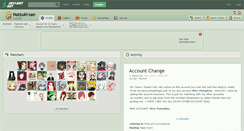 Desktop Screenshot of natzuki-san.deviantart.com