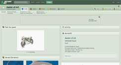 Desktop Screenshot of master-of-art.deviantart.com