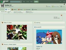 Tablet Screenshot of guiber-ur.deviantart.com