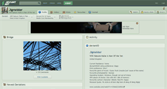 Desktop Screenshot of jigmeister.deviantart.com