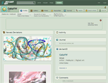 Tablet Screenshot of gakavw.deviantart.com
